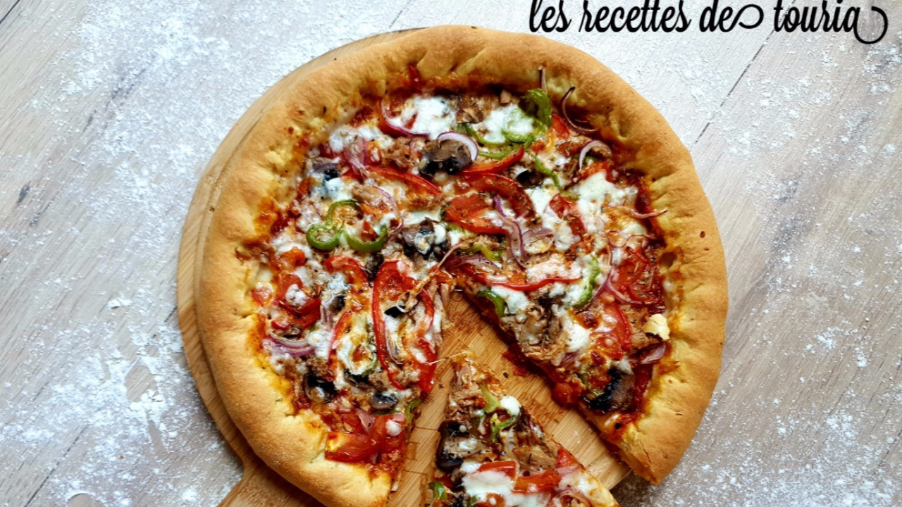 pizza-maison-boeuf-épicée